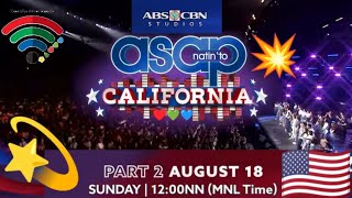 ASAP NATIN TO IN CALIFORNIA PART 2AUGUST 182024SUNDAY 12NN♥️💚💙 [upl. by Rednasyl]