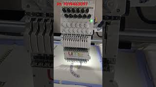 UME embroidery machine Bangalore for more information contact us [upl. by Shull]