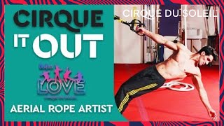 Suspension Training amp Conditioning Workout  Aerial Rope Artist The Beatles LOVE  Cirque It Out 6 [upl. by Kruger]