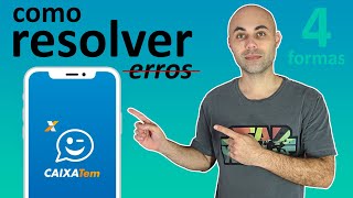 Como RESOLVER ERROS no CAIXA TEM [upl. by Oecam]