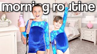 FAMILY FIZZ GYMNASTICS MORNING ROUTINE  Fizzier [upl. by Abbi]