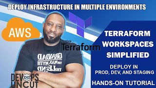 TERRAFORM WORKSPACES TUTORIAL  DEPLOY INFRASTRUCTURE IN MULTIPLE ENVIRONMENTS  HANDSON PROJECT [upl. by Suoiluj]