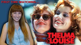 Watching THELMA amp LOUISE for the first time  REACTION  COMMENTARY [upl. by Hoag529]