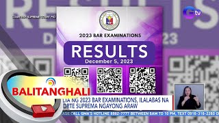 Resulta ng 2023 BAR Examinations ilalabas na ng Korte Suprema ngayong araw  BT [upl. by Ailene]