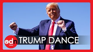 The Trump Dance US President’s Moves Inspire New TikTok Challenge [upl. by Amak]