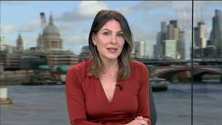 Lucrezia Millarini  London ITV News 22nd March 2022 [upl. by Arakal150]