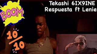 TEKASHI 6IX9INE RESPUESTA  REACTION VIDEO  🫶🏾🫶🏾🫶🏾🙏🏾🔂🔂🔂🦍 [upl. by Yrallih894]