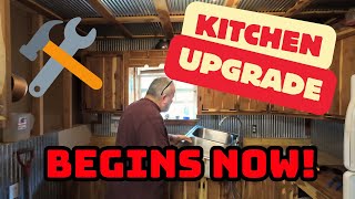 Exciting Kitchen Renovation Underway [upl. by Ahsilrac]