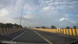 A Drive on Alappuzha Bypass Road Elevated Highway NH 66 [upl. by Nyrroc85]