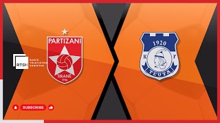 Partizani – Teuta  Abissnet Superiore  Java 12  Futboll  RTSH [upl. by Attenweiler491]