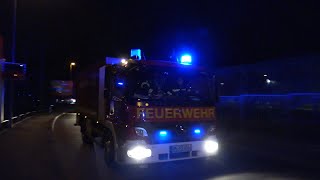 Feuer im GalvanikBetrieb ABCZug Feuerwehren Kreis Unna [upl. by Bohun]