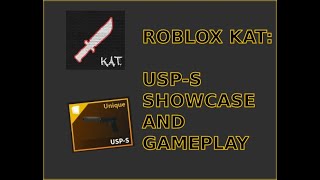 Roblox KAT unique USPS showcase and gameplay [upl. by Navoj]