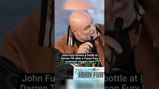 John Fury Loses His Cool During Tommy Fury And Darren Tills Press Conference 🤯 [upl. by Swetlana]