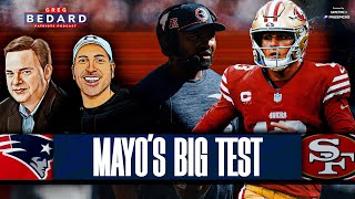 Can Mayo get Patriots to rebound vs 49ers  Greg Bedard Patriots Podcast [upl. by Eahc]