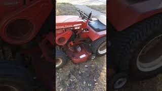 Cool old 1967 wheel horse lawn tractor I just picked up for 30000 [upl. by Francklyn]