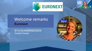 Euronext Workshop on Gender Equality and Capital Markets [upl. by Melak]