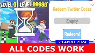 ALL CODES APRIL 23 2024 ⏳ Deliveryman Simulator ROBLOX [upl. by Nonnahc]