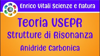 Geometria Molecolare Strutture di risonanza Anidride CarbonicaEsercizio 5 [upl. by Longley]