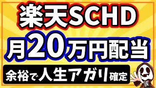 絶対に知っておきたい「楽天SCHD」が将来資金に最適な決定的理由 [upl. by Leizo]