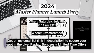 2024 Master Planner Launch [upl. by Atiuqcir]