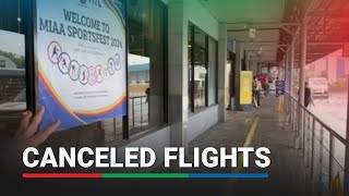 Passengers urged Check flight status before heading to airport  ABSCBN News [upl. by Peirsen]