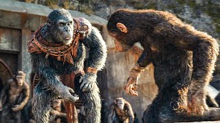 Apes vs Humans  Bridge Battle  Rise of the Planet of the Apes 2011 Movie Clip HD [upl. by Ellemac721]