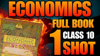 Class 10 FULL ECONOMICS in one shot🔥 Social science one shot class 10 CBSE 202324 [upl. by Rabin]