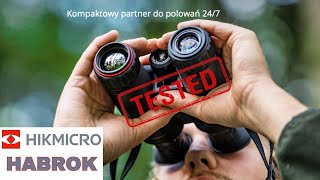 Hikmicro Habrok  praktyczny test w łowisku [upl. by Llevra]