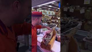 La sciarpa de prosciutto prosciutto prosciuttocrudo madeinitaly ciboitaliano [upl. by Aihtenak]