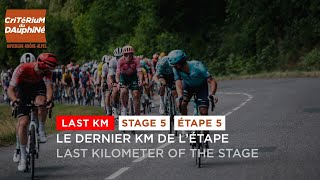 Dauphiné 2022  Stage 5  Last KM [upl. by Appleby]