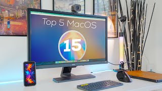 MacOS Sequoia  Top 5 Practical Features Youll Use DAILY [upl. by Ennalorac]