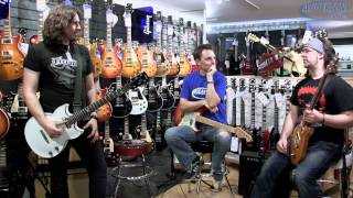 PhilX amp Chappers at Andertons Part 2  Tone Geeks [upl. by Adnoek]