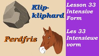 Learn Afrikaans for Beginners  Intensive form  Intensiewe vorm  Lesson 33 [upl. by Htebazie]