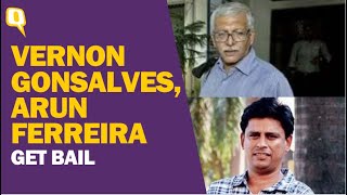 Two Bhima Koregaon Accused Get Bail What Did SC Say  The Quint [upl. by Ainig639]