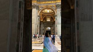 Inside Vatican City’s Iconic Masterpiece St Peter’s Basilica 🕍🇻🇦StPetersBasilica VaticanCity [upl. by Valry582]