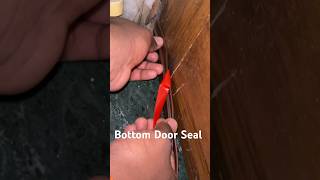 Bottom door seal Strips Rubber doors doorseal rubber revelthebox [upl. by Ecirtnuahs]