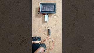 How much voltage electricity will the mini drone motor generate • Dc motor [upl. by Oijimer76]