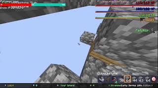 Minecraft hypixel skyblock STRANDED grinding SB level 31 discord socials [upl. by Flin]