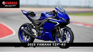 Light Nimble Fun The 2025 Yamaha YZFR3 [upl. by Lotus]