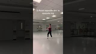 Here’s how to do a pirouette in 4 steps 🩰✨ Credits to adambenjaminfitness pirouette [upl. by Anohr]