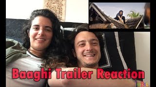 Baagi Trailer Reaction By American Couples  ABIE Media [upl. by Inga]