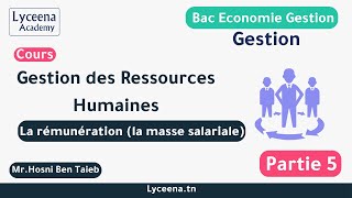 Bac Économie amp Gestion  Gestion  Gestion des ressources humaines  La rémunération 2 [upl. by Eilarol256]