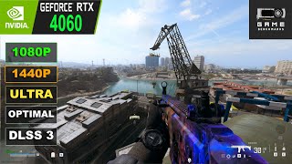 RTX 4060  COD Warzone Performance Review  1080P 1440P amp DLSS 3 [upl. by Wendye]