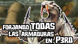 Forjando la Armadura de Gigginox y Barioth  Monster Hunter Portable 3rd [upl. by Frager768]