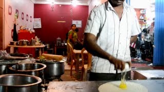 Tasty Egg Dosa Cooking Recipe  Madhapur Hyderabad [upl. by Robinetta287]