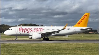 FLYPGS A320 TAKEOFF [upl. by Jacklin]