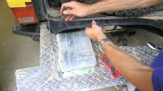 How to install Wrangler Fender Flares on a Jeep Cherokee XJ [upl. by Avert446]