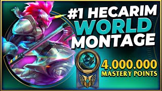 WHAT 10000 GAMES OF HECARIM LOOKS LIKE DOAENEL MONTAGE  League of Legends [upl. by Annunciata]