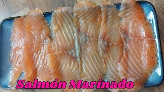 Salmon MarinadoAhumado Casero [upl. by Liryc828]