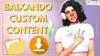 📩 COMO BAIXAR E INSTALAR CONTEÚDO PERSONALIZADO no THE SIMS 4 🎴 TUTORIAL [upl. by Ditzel]